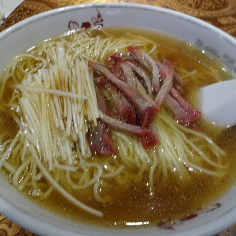 ねぎそば（葱油香麺）(中華菜館 同發 本館 )