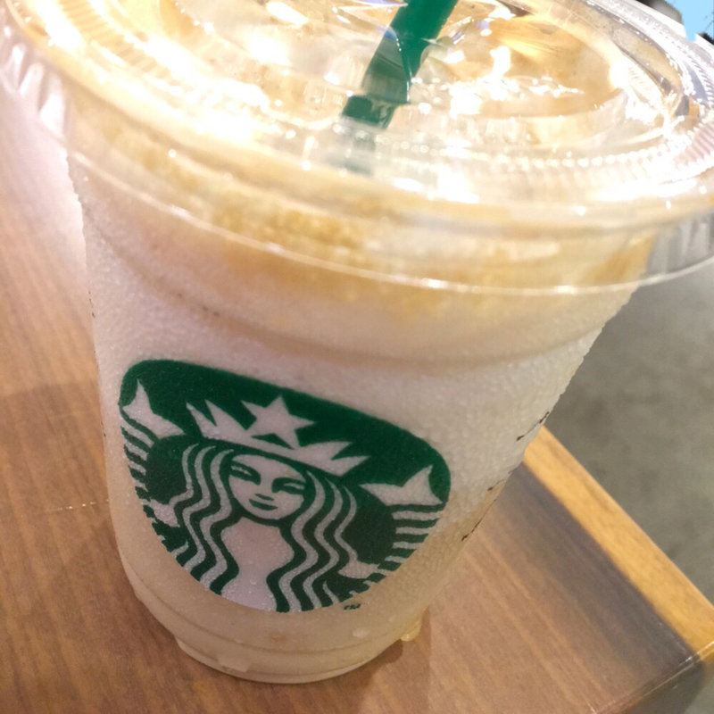 クリーミーバニラフラペチーノwithエスプレッソショット(スターバックスコーヒー 目黒店)