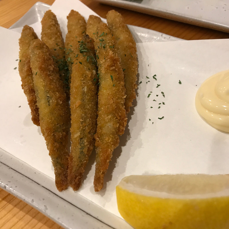 キビナゴのフライ(海がすき)