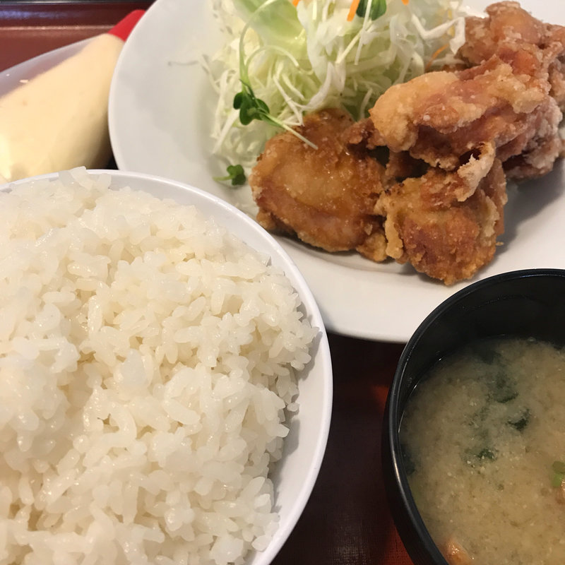 とり唐あげ定食(五郎八 )
