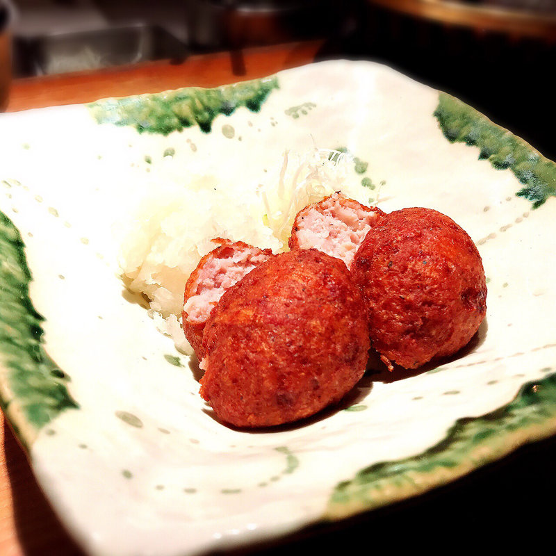 鶏さつま揚げ(水炊き しみず)