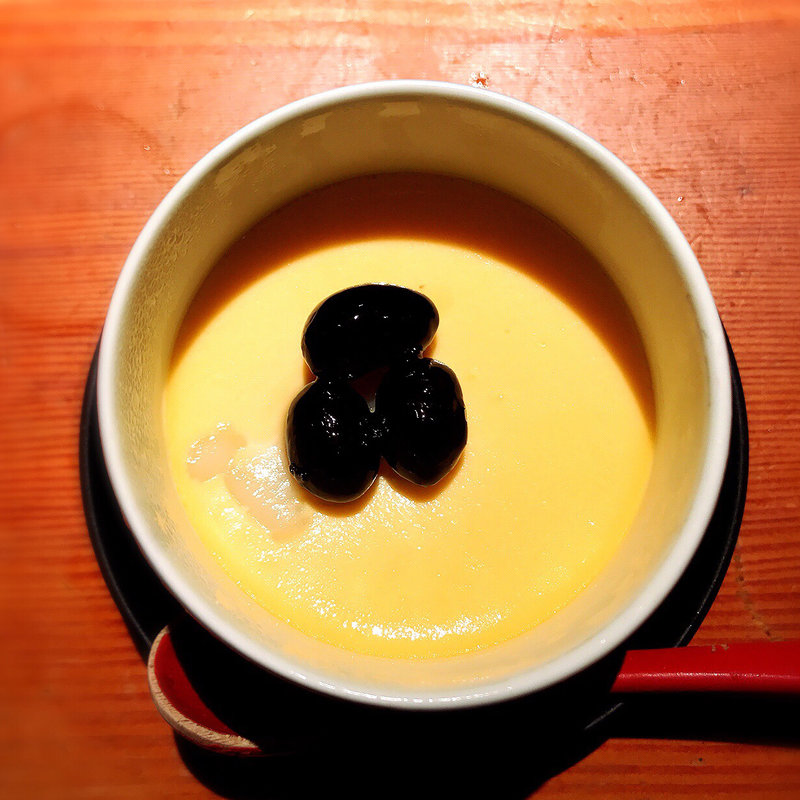 ヴェルサイユの卵プリン(水炊き しみず)