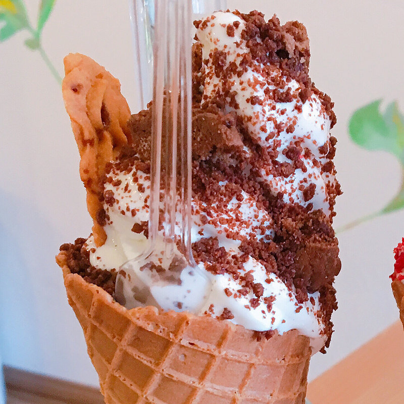 ソフトクリーム(クッキー)(ディマンシュ)