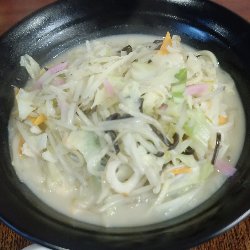 豆乳入り筑後ちゃんぽん(筑後ちゃんぽん 八媛)