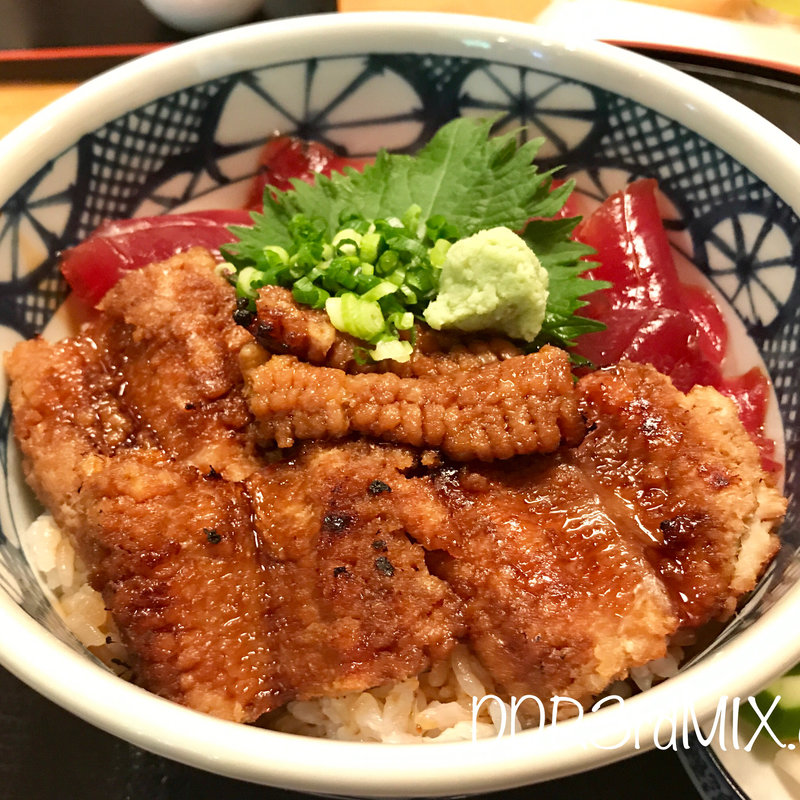 まぐろ漬けあなご丼(あぐり )