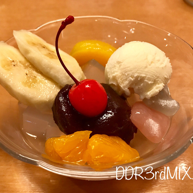 クリームあんみつ(あぐり )