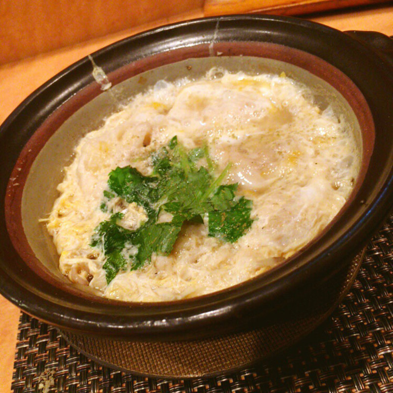 鱧と牛蒡の玉子とじ(いわ月 （イワヅキ）)