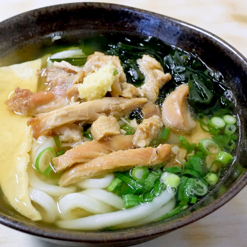 かしわうどん(誠うどん )