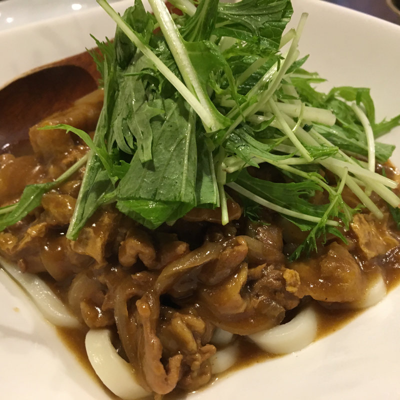 日替わりサービス（カレーうどん）(彩波)