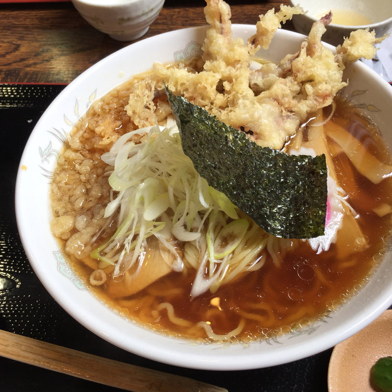 げそ天中華(蔵舞たぬき （くらまいたぬき）)