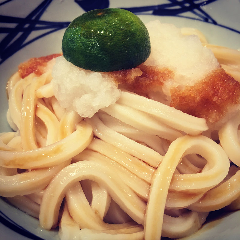 おろし醤油うどん☆(丸亀製麺 郡山店 （まるがめせいめん）)