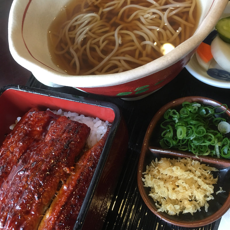 田舎蕎麦定食(京丸 )