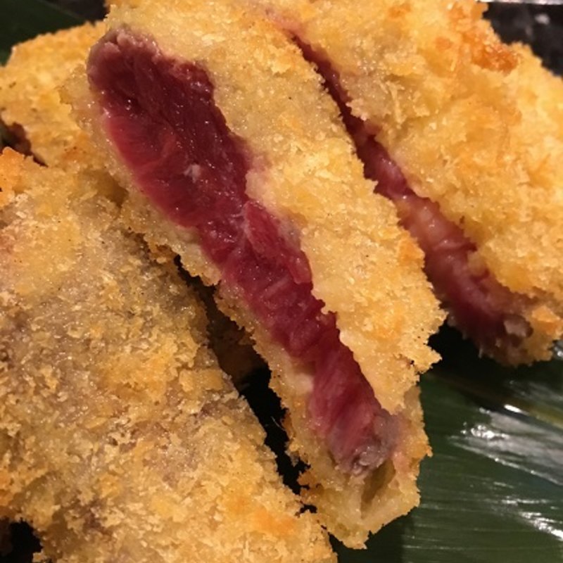 牛ロースのレアカツ(彩波)