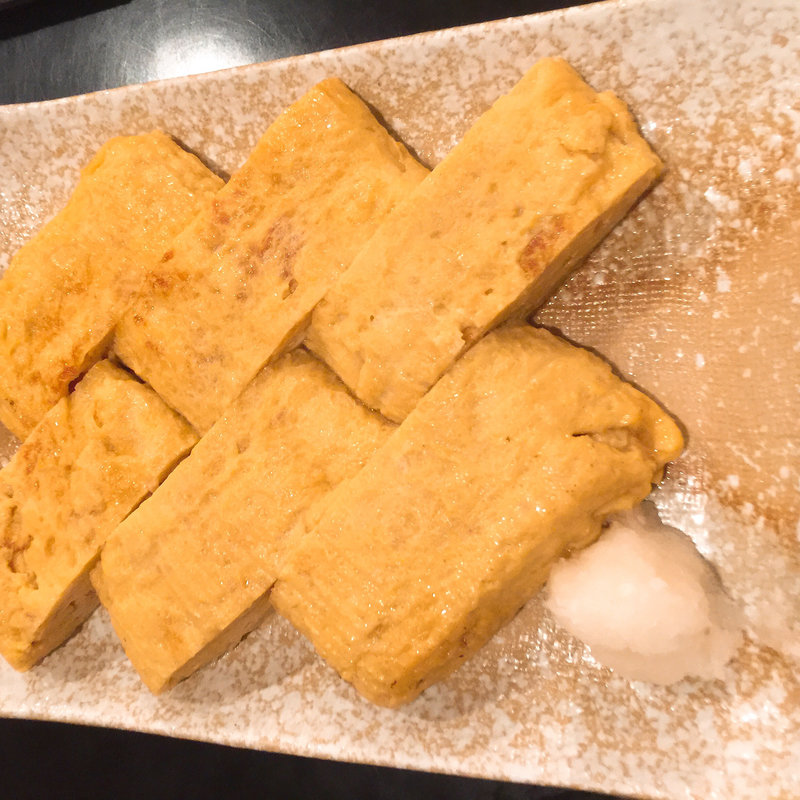 だし巻き卵(そばと季節の御膳 武蔵坊)