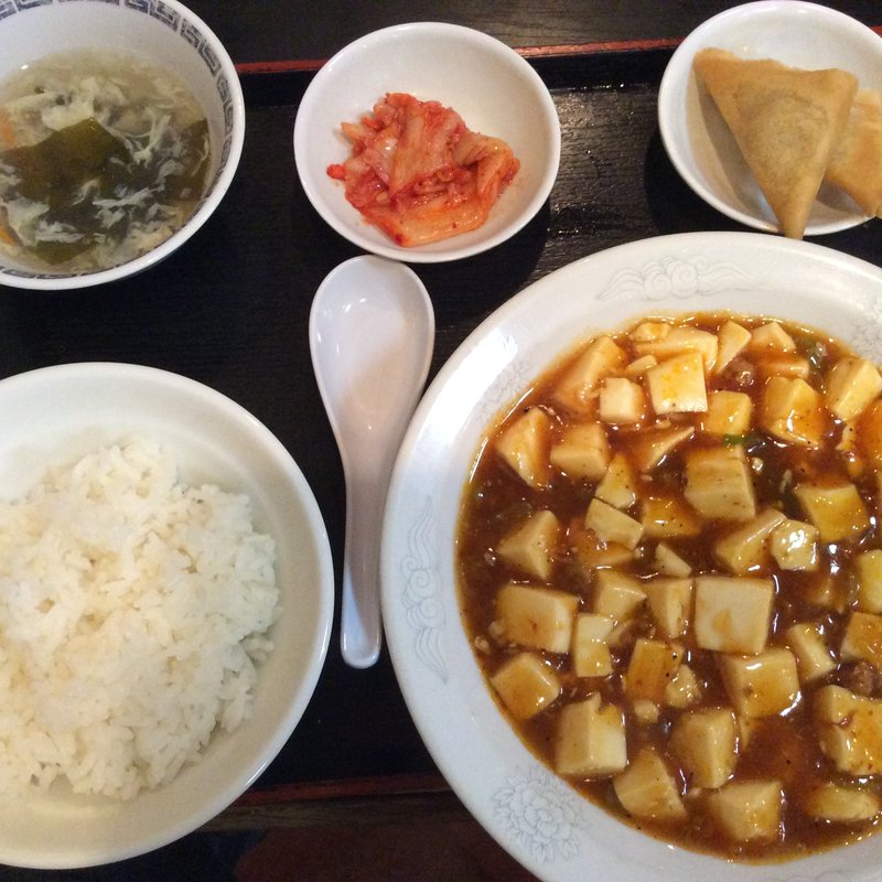 麻婆豆腐定食(中華料理 雲隆)