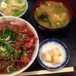 ねぎとろ丼(たなか （魚河し酒肴）)