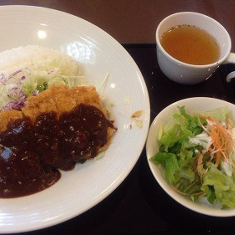 カツライス・味噌デミグラスソース (ガーデンテラス )