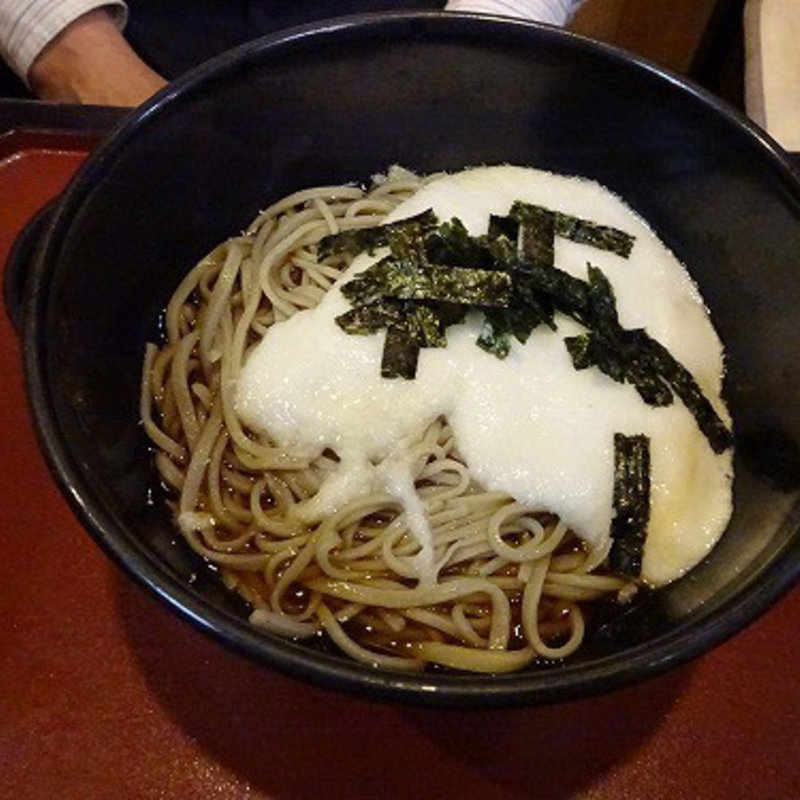 温とろろそば(栄茶屋 本店)