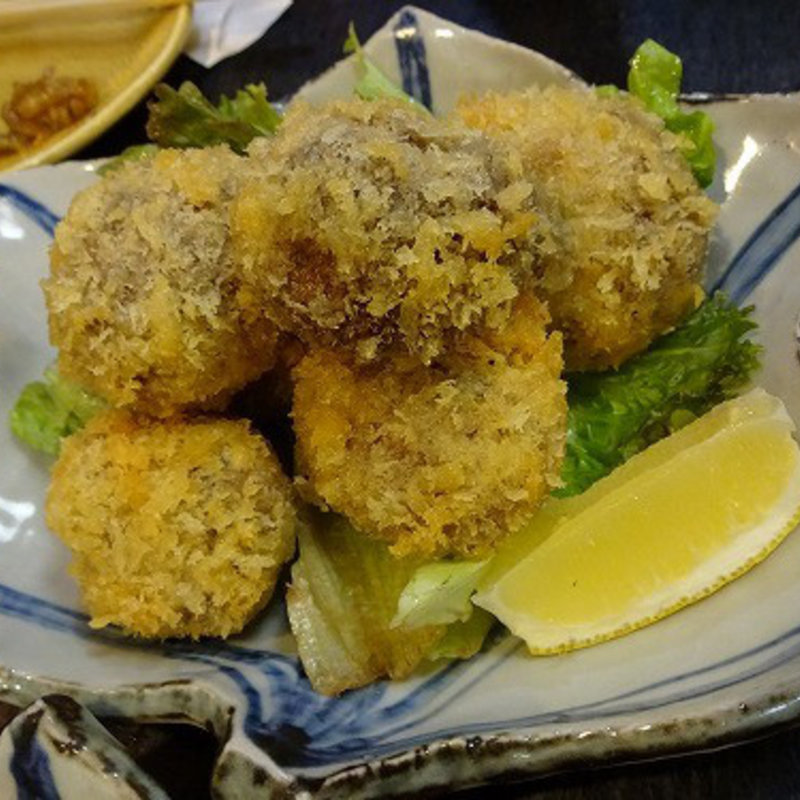 原木しいたけフライ (栄茶屋 本店)