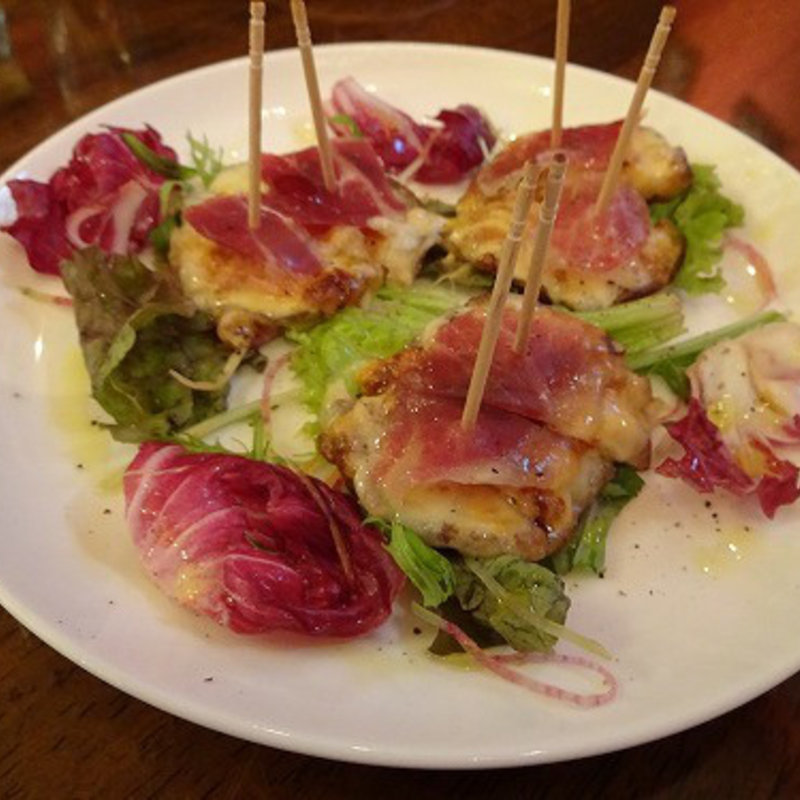 美女椎茸のチーズ焼き(テソロ デル マル（Tesoros del Mar）)