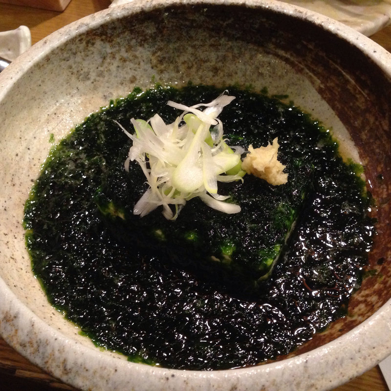 青海苔豆腐（ハーフサイズ）(魚金２号店)