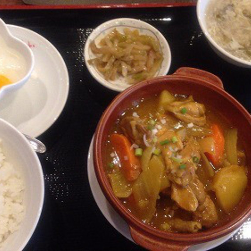 日替わり・鶏肉とジャガイモのカレー煮込み(阿里城 晴海トリトン店)