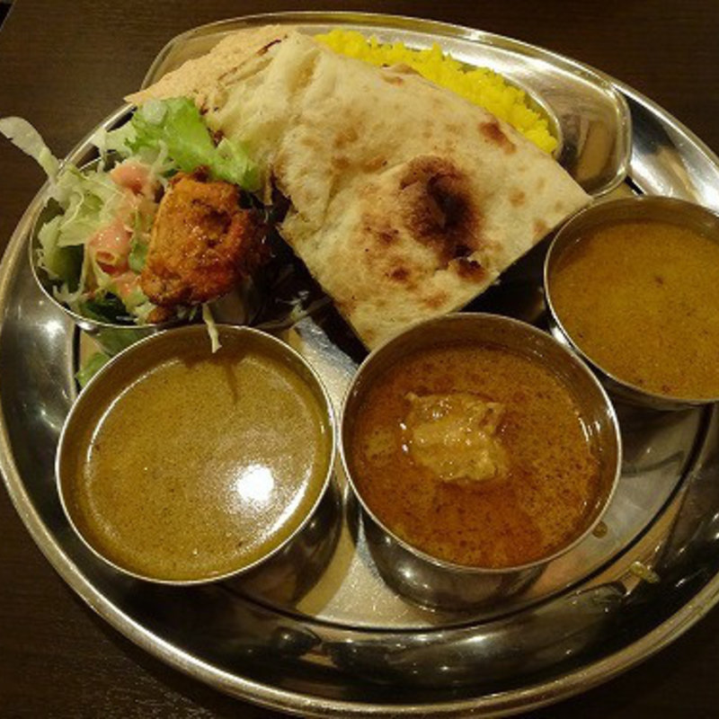 カレー食べ放題(リトルアジア)