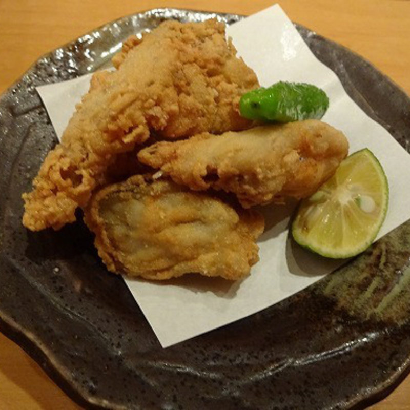 ふぐ・唐揚げ(魚王KUNI 下北沢)