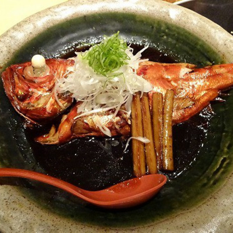 金目鯛・煮付け(魚王KUNI 下北沢)