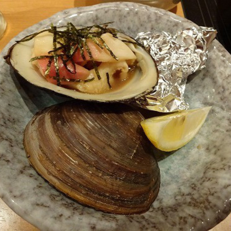 ハマグリ酒蒸し(魚王KUNI 下北沢)