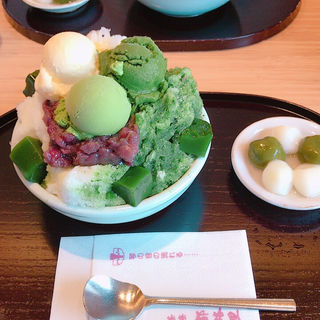 特選都路里氷(茶寮都路里 大丸東京店 （さりょうつじり）)