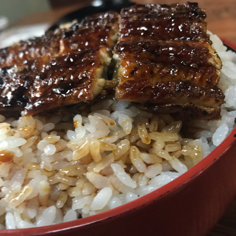 うなぎ丼(上)(うなぎの田中屋 )