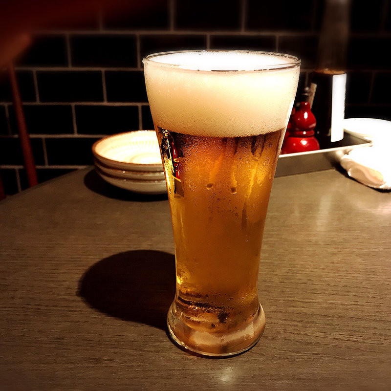 生ビール(タイガー餃子会舘 中目黒店)