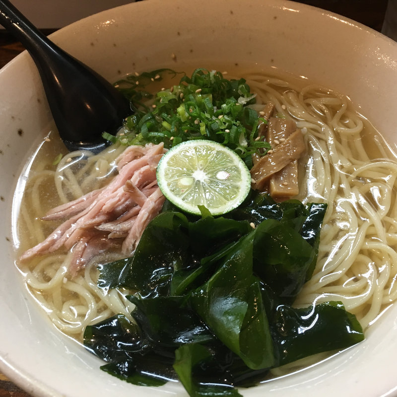 ひやしイリコそば(中華そば いぶき )