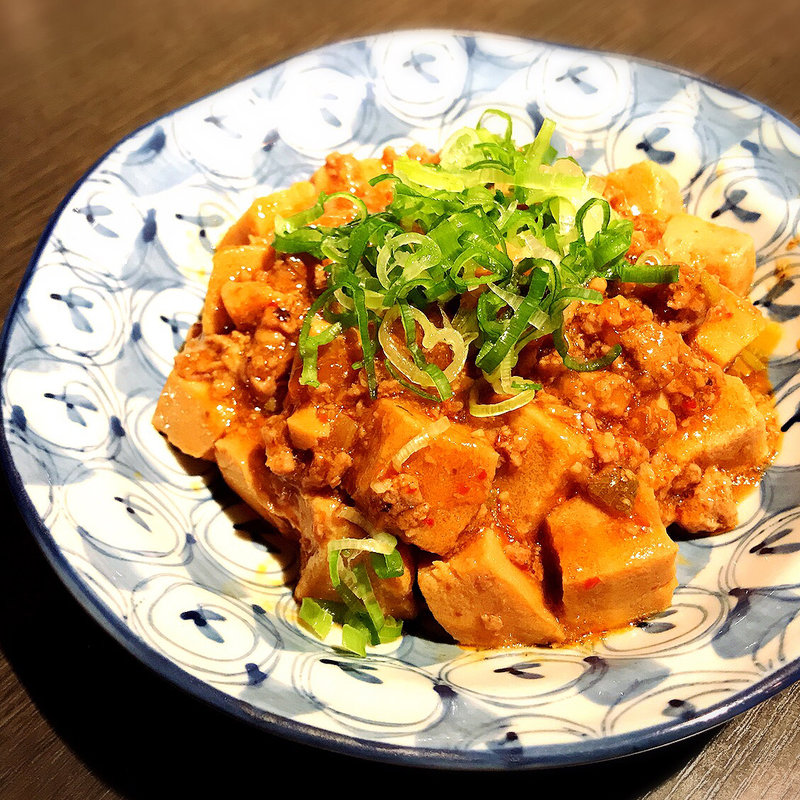 高野豆腐麻婆(タイガー餃子会舘 中目黒店)