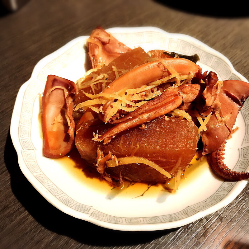 イカ大根煮(タイガー餃子会舘 中目黒店)