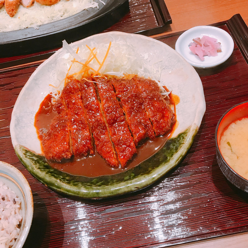ロースとんかつ(矢場とん 大阪松竹座店)