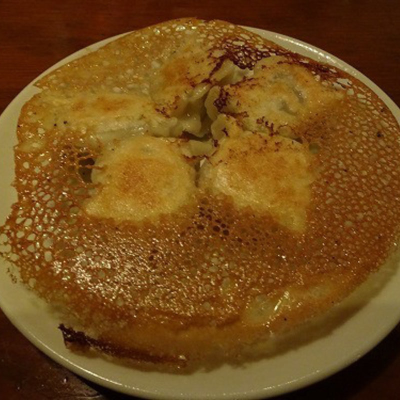 パリパリ羽根の大連焼餃子(大連餃子基地DALIAN横浜モアーズ店)