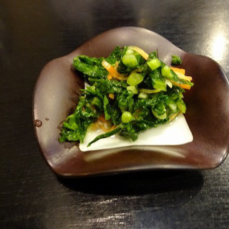 お新香(あざみ)