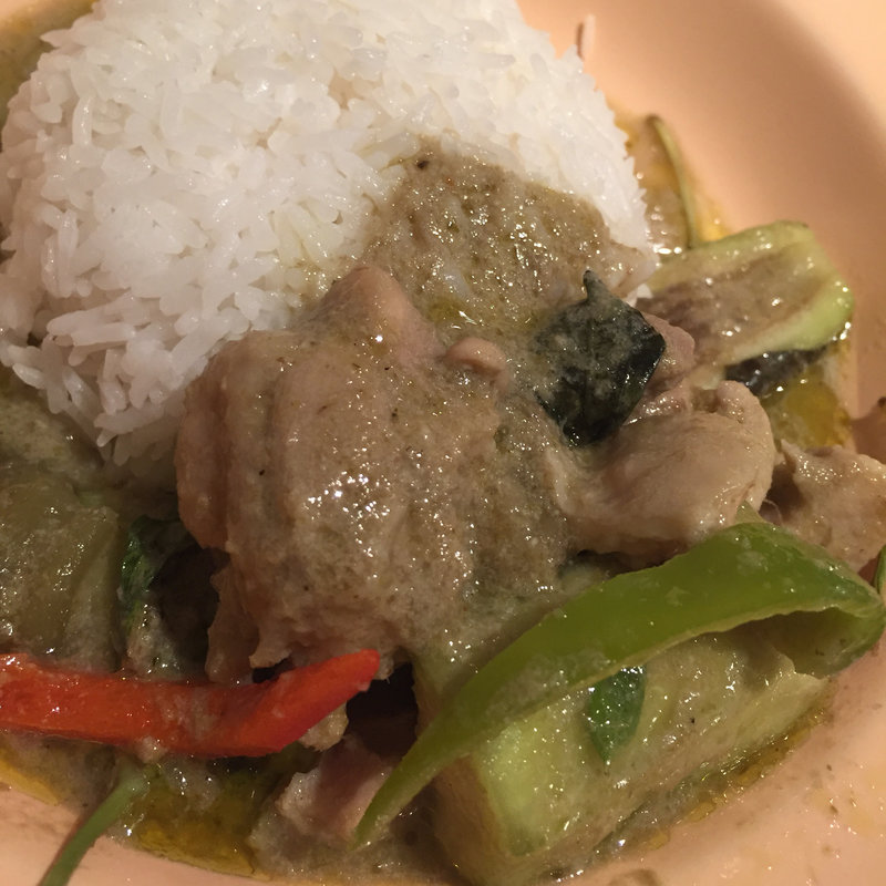 グリーンカレーセット(チャンパーカフェ サブナード店 （【旧店名】チャンノイ）)