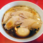 醤油ラーメン ポーク味玉