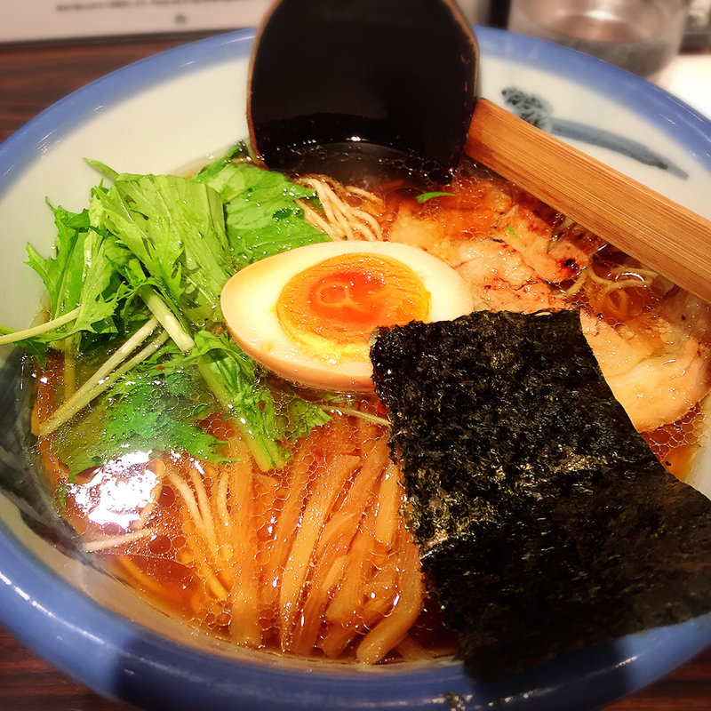 醤油ラーメン(AFURI 麻布十番)