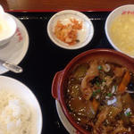 豚肉とザーサイの辛味炒め(阿里城 晴海トリトン店)