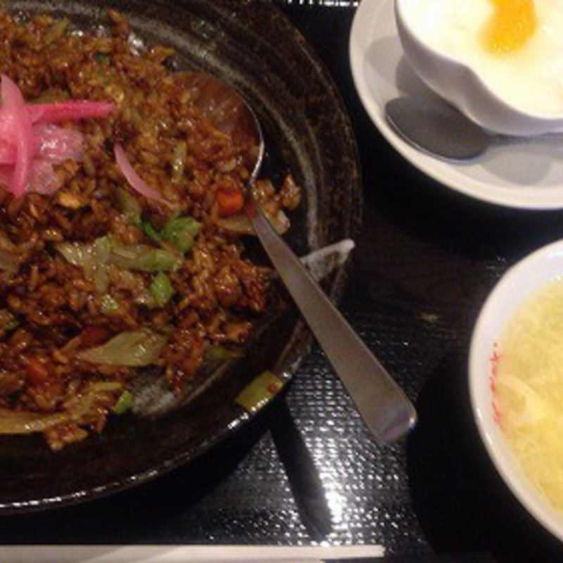 黒醤油炒飯(阿里城 晴海トリトン店)