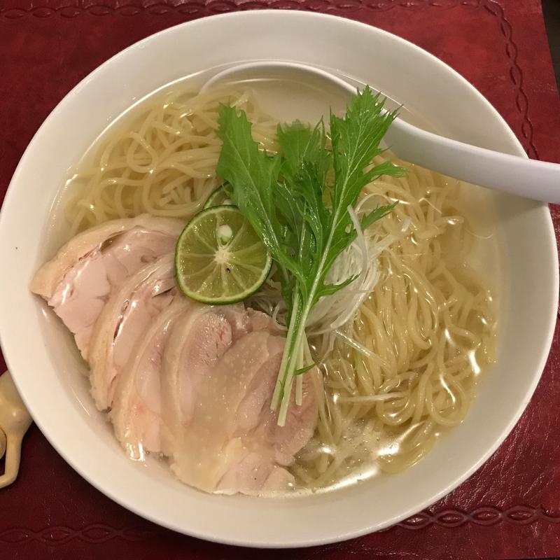 冷製 とり塩ラーメン(ニャン福)