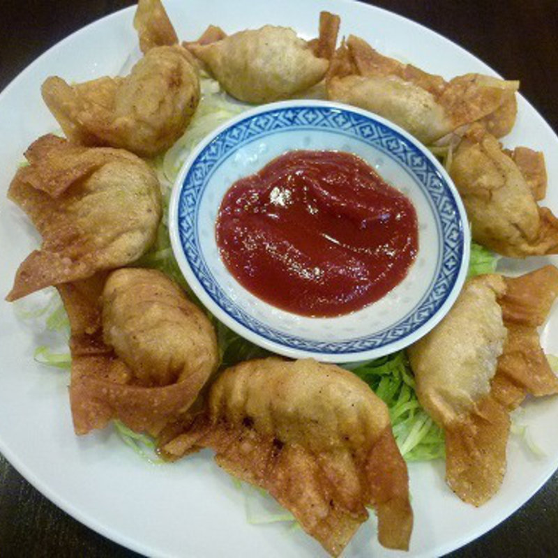 ワンタンの香味揚げ(山東)