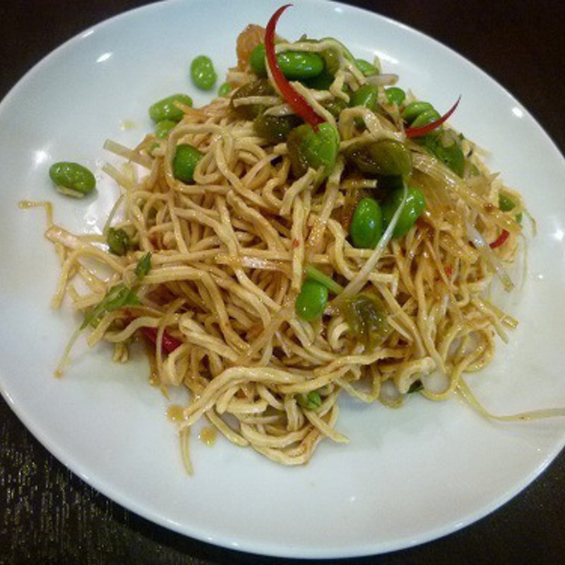 枝豆、乾燥豆腐の冷菜(山東)