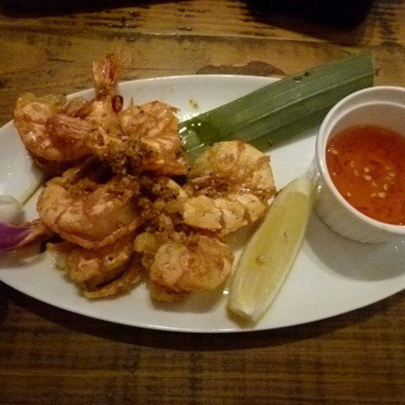 ガーリックシュリンプ(アンドダブルレインボー)