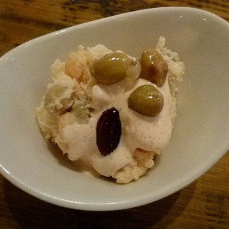 ビーンズとタラモのサラダ(アンドダブルレインボー)