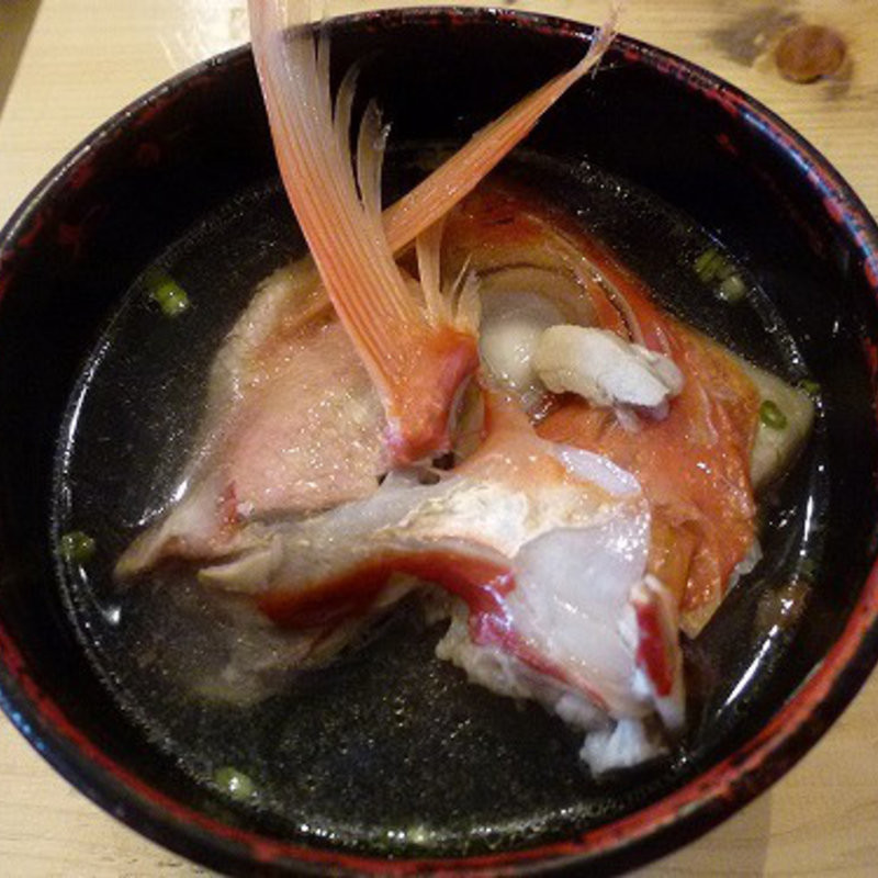 金目鯛あら汁(海舟 （KAISHU カイシュウ）)